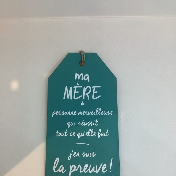 PLAQUE PM - MA MERE