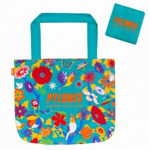SAC DE COURSES PYLONES - TURQUOISE