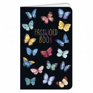 CARNET DE CODES SECRETS 11X18 BUTTERFLY