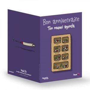 CARTE A SOUHAIT - BON ANNIV PILULIER