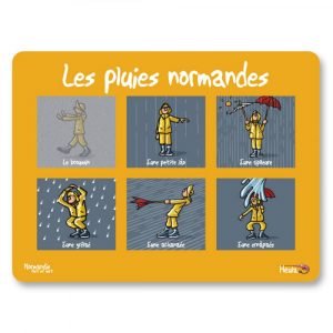 SET DE TABLE - LES PLUIES NORMANDES