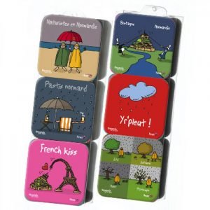 SET DE 6 SOUS-VERRES - SERIE 3