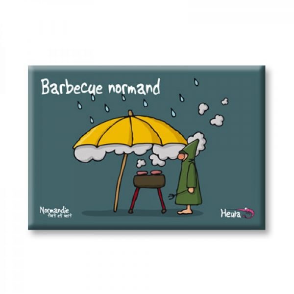 MAGNET PLAT - BARBECUE NORMAND