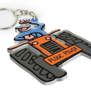 PORTE CLES 3D - HEULA - Plouc power