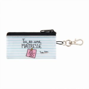 POCHETTE ZIPPEE RIKIKI - MAITRESSE 20/20