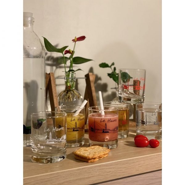 LOT DE 6 VERRES GINA - LH