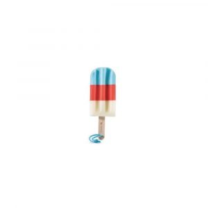 EPONGE GLACE POP - BLEU ROUGE BLANC