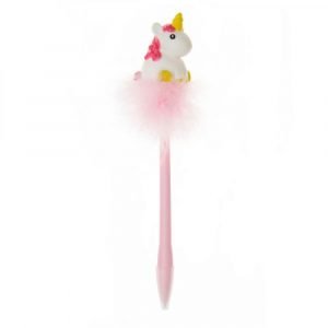 STYLO BILLE LICORNE LUMINEUX