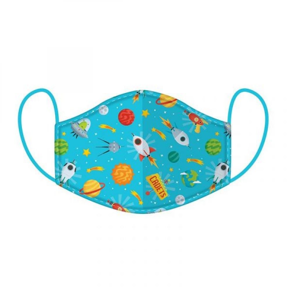 MASQUE BARRIERE TISSU ENFANT - ESPACE