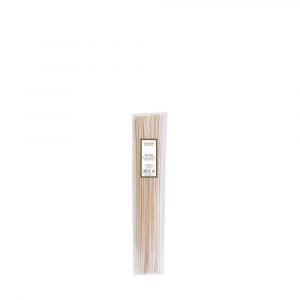 SACHET 20 TIGES ROTIN BLANC 21CM