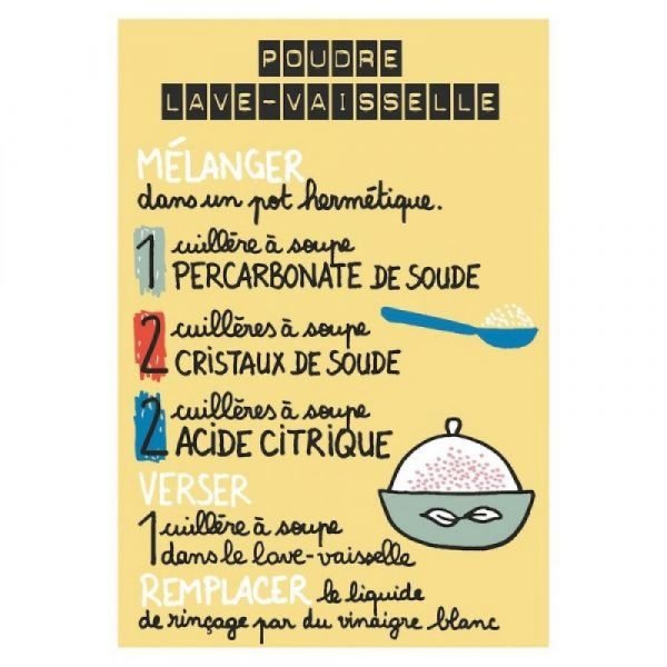 MAGNET - ISA - POUDRE LAVE VAISSELLE