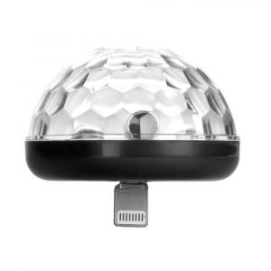 LUMIERE DISCO POUR iPHONE - NOIRE